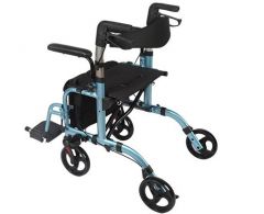 רולטור יציב ונח המשמש גם ככסא גלגלים טרנזיט, זול במיוחד