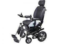 כסא גלגלים ממונע, נח וחזק במיוחד, לכבדי משקל