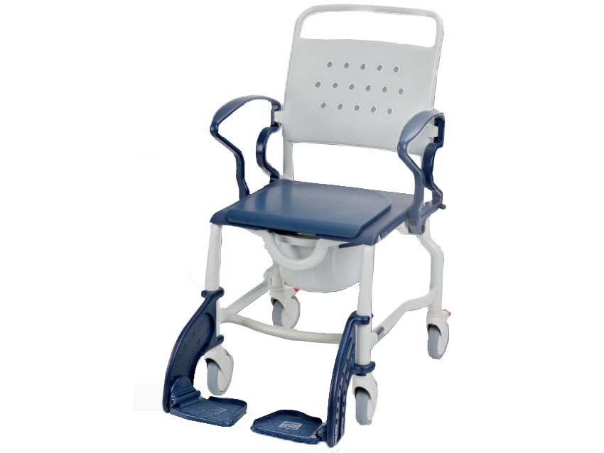 כסא גלגלים לרחצה ושירותים