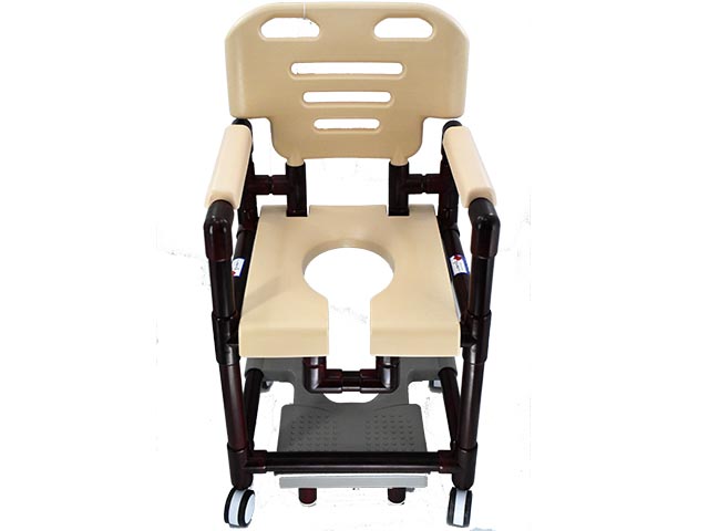 כסא רחצה ושירותים דגם 'BONN' פתח קדמי עגול